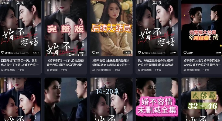 不堪折短剧免费观看全集（不堪折短剧，免费观看全集，深度解读背后的故事）